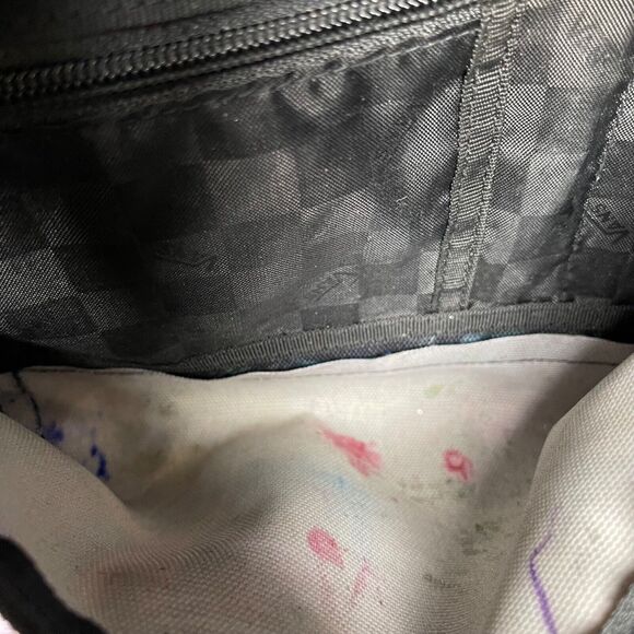 Vans Off The Wall Backpack Book Bag Floral Tropical - Picture 2 of 12